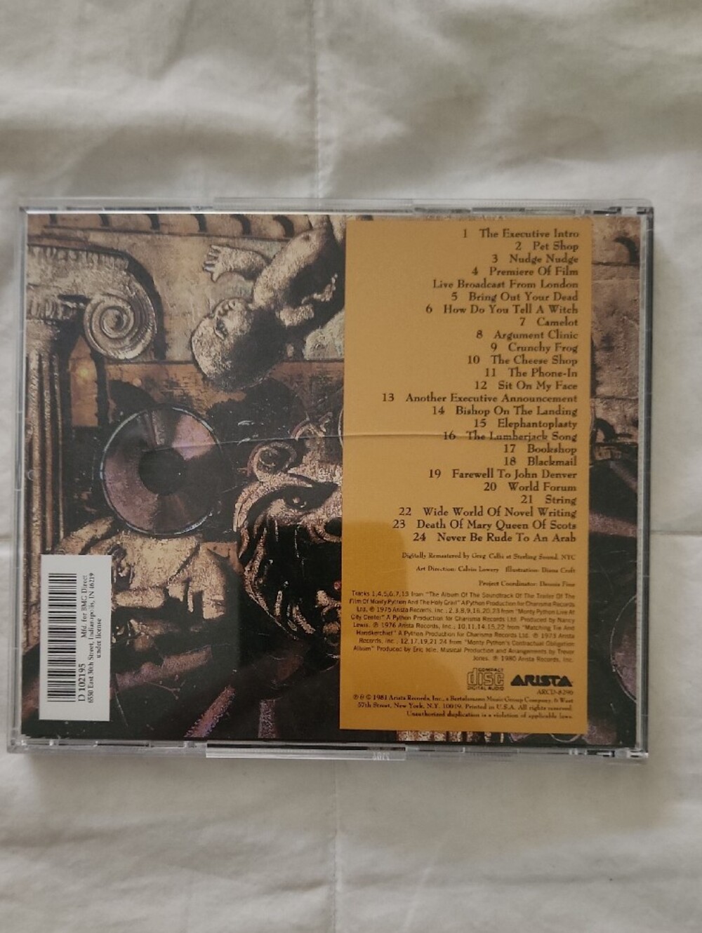 The Monty Python Instant Record Collection CD – Like New!!! - Picture 4 of 4